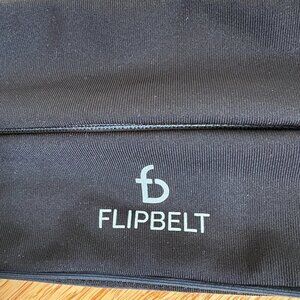 EUC Flip Belt Running Waist Gray Pockets Stretch Size Large
